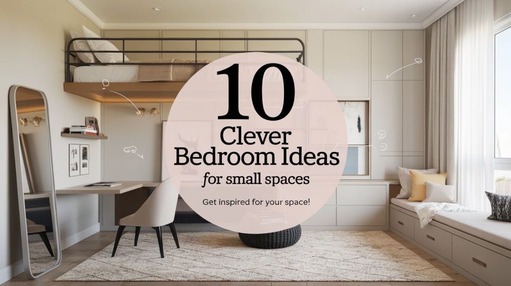 10 Clever Bedroom Ideas for Small Spaces