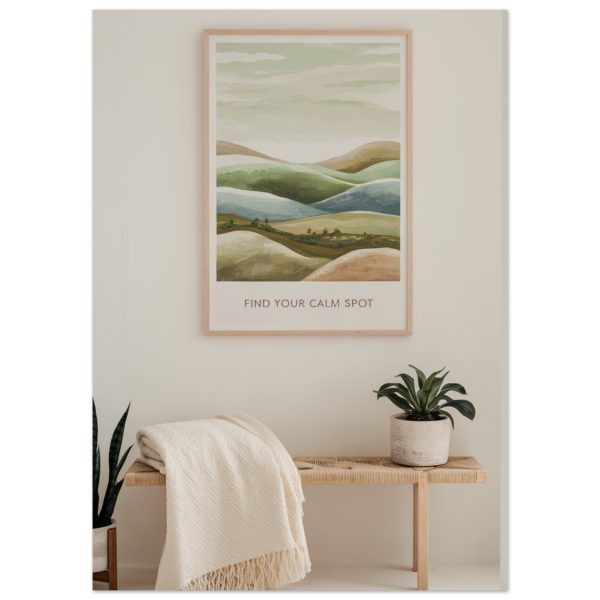 Calm Spot Poster 50x70 cm / 20x28″