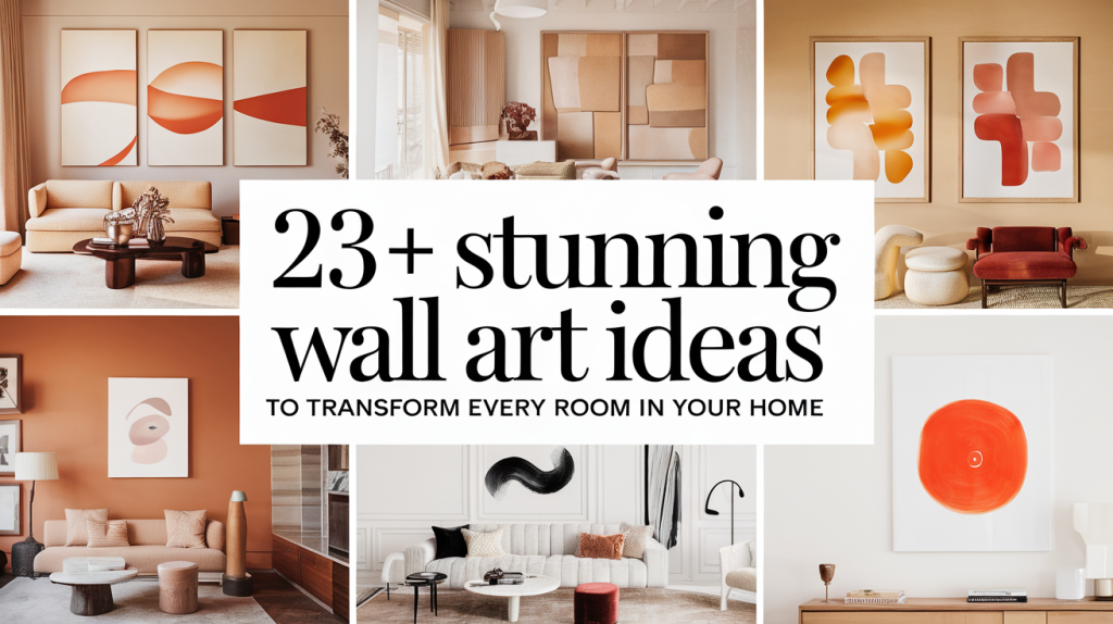 23+ Stunning Wall Art Ideas to Transform Every Room in Your Home