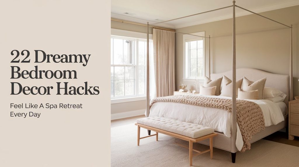 22 Dreamy Bedroom Decor Hacks That Feel Like a Spa Retreat