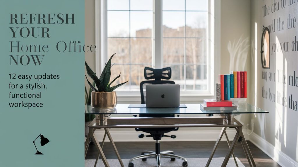 12 Easy Updates to Refresh Your Home Office Right Now