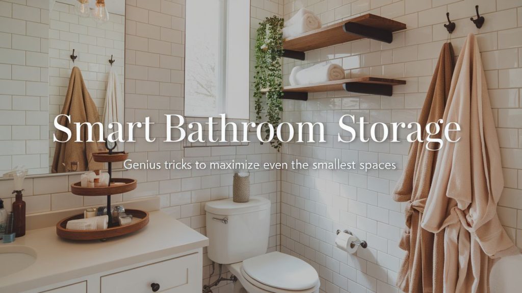 Smart Bathroom Storage: 15 Tricks to Maximize Even the Smallest Spaces