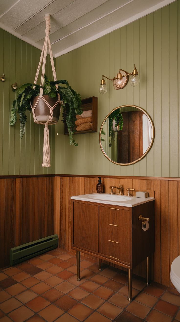 Baie Vintage, Baby! 7 Classic Green Bathroom Looks That’ll Transport You Back in Time – Bonkers Dude