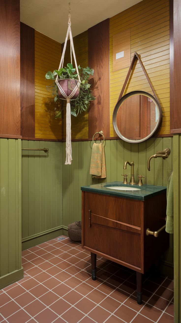 Baie Vintage, Baby! 7 Classic Green Bathroom Looks That’ll Transport You Back in Time – Bonkers Dude