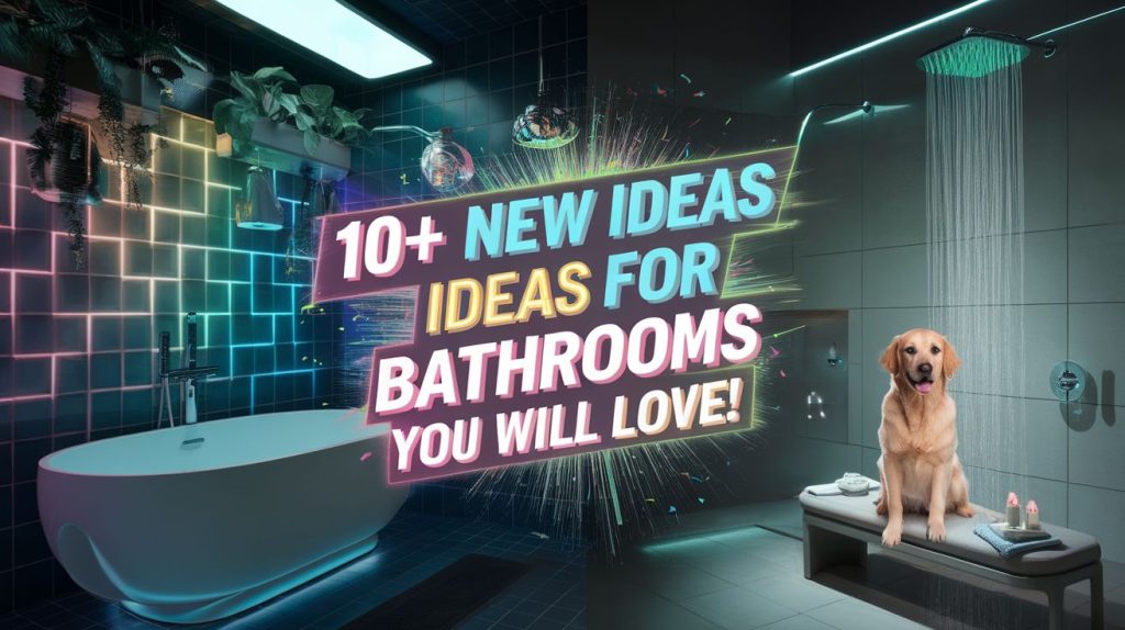 10+ New Ideas for Bathrooms You Will Love – Bonkers Edition!