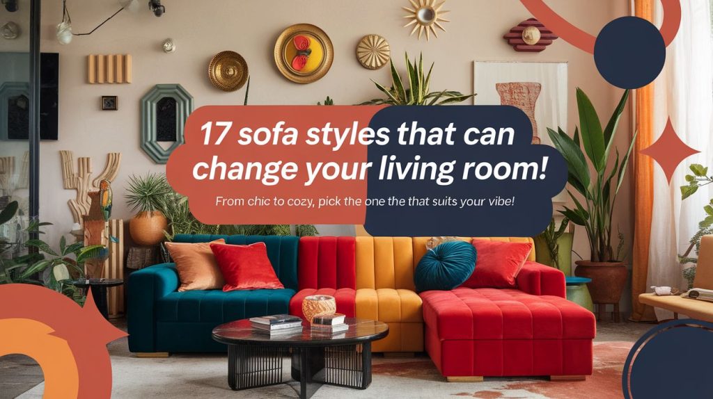 Whether you love classic elegance or modern simplicity, these 17 sofa styles will elevate your living room instantly!