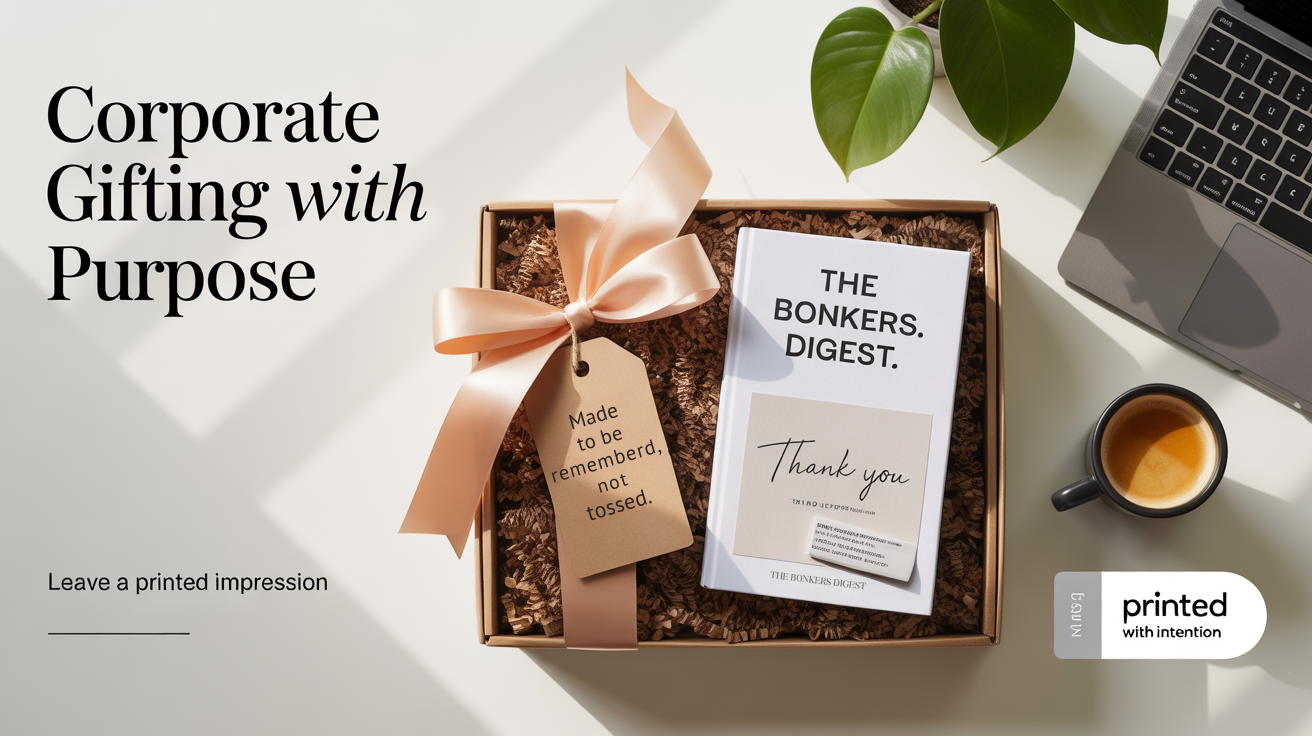 Corporate Gifting with Purpose: Leave a Printed Impression