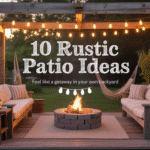 10 Rustic Patio Ideas That Feel Like a Getaway