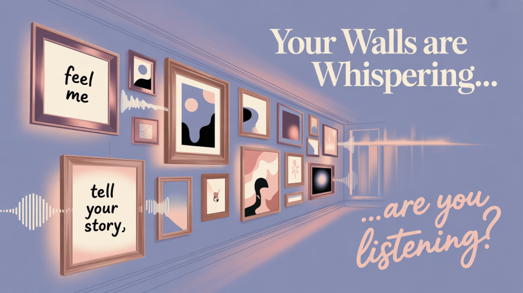 🖼️ Your Walls Are Whispering… Are You Listening?
